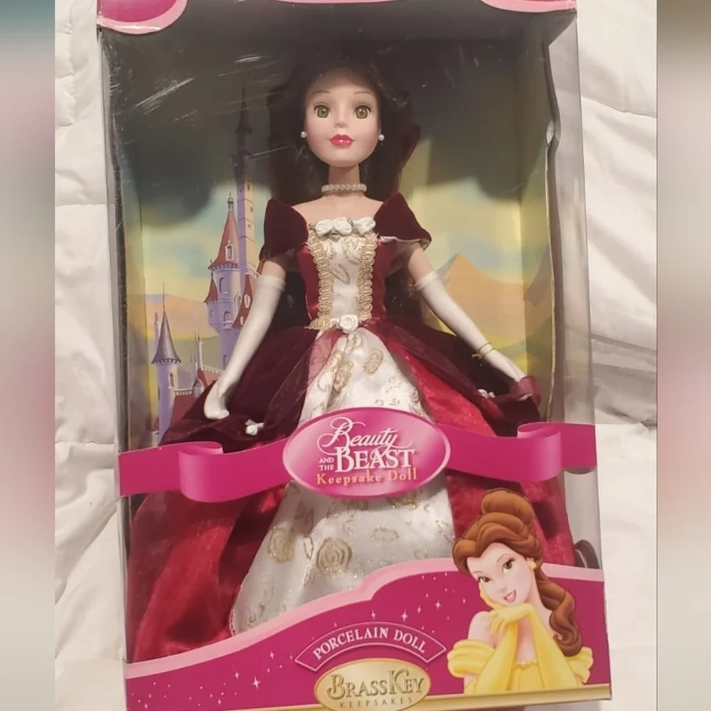 Disney Beauty and the Beast Keepsake Doll - Red and White
